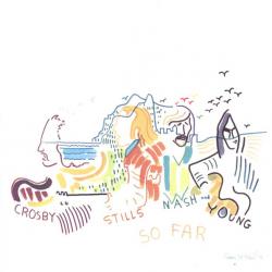 CROSBY, STILLS, NASH & YOUNG So Far Фирменный CD 
