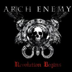 ARCH ENEMY Revolution Begins Фирменный CD 