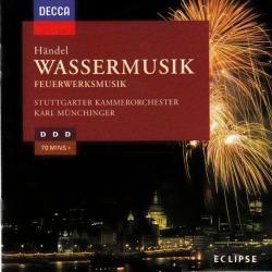 HANDEL Wassermusik · Feuerwerksmusik Фирменный CD 