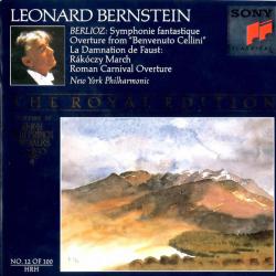 BERLIOZ Symphonie Fantastique, Overture From "Benvenuto Cellini," Rákóczky March, Roman Carnival Overture Фирменный CD 