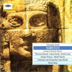 VERDI Nabucco Фирменный CD 