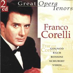 FRANCO CORELLI Great Opera Tenors Фирменный CD 