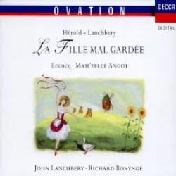 HEROLD La Fille Mal Gardée - Mam'zelle Angot Фирменный CD 