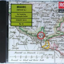 BRAHMS Symphony No. 1 Фирменный CD 