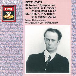 BEETHOVEN Sinfonien / Symphonies Nr 5 C Moll / In C Minor / En Ut Mineur, Op, 67 - Nr7 A-Dur / In A Major / En La Majeur, Op. 92 Фирменный CD 