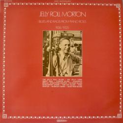 JELLY ROLL MORTON BLUES AND RAGS FROM PIANO ROLLS 1924/1925 Виниловая пластинка 
