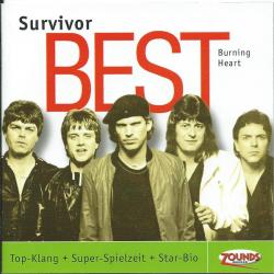 SURVIVOR Best - Burning Heart Фирменный CD 