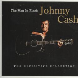 JOHNNY CASH The Man In Black - The Definitive Collection Фирменный CD 