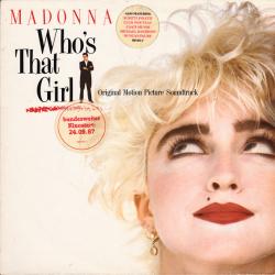 MADONNA Who's That Girl (Original Motion Picture Soundtrack) Виниловая пластинка 