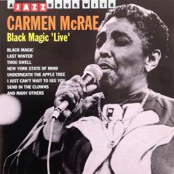 CARMEN MCRAE Black Magic 'Live' Фирменный CD 