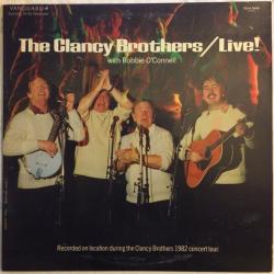 CLANCY BROTHERS with ROBBIE O'CONNELL LIVE! Виниловая пластинка 