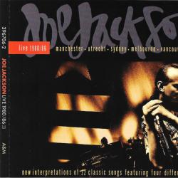 JOE JACKSON Live 1980 / 86 Фирменный CD 