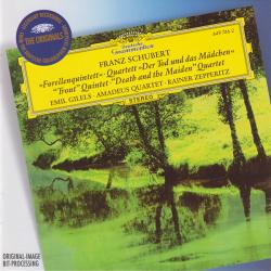 SCHUBERT »Forellenquintett« · Quartett »Der Tod Und Das Mädchen« = "Trout" Quintet · "Death And The Maiden" Quartet Фирменный CD 