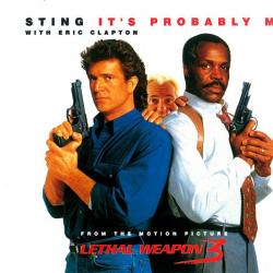 Sting With Eric Clapton It's Probably Me Фирменный CD 