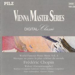 CHOPIN World Famous Piano Music, Vol. 3: Waltzes, Complete Edition Фирменный CD 