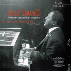 BUD POWELL Lover Come Back To Me Broadcast Performances Фирменный CD 