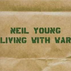 NEIL YOUNG Living With War Фирменный CD 
