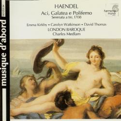 HANDEL Aci, Galatea E Polifemo (Serenata A Tre, 1708) Фирменный CD 