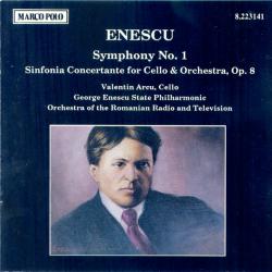 ENESCU Symphony No. 1 • Sinfonia Concertante Фирменный CD 