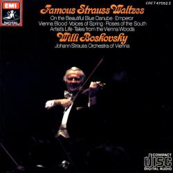 STRAUSS Famous Strauss Waltzes Фирменный CD 