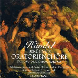 HANDEL Berühmte Oratorienchöre - Famous Oratorio Choruses Фирменный CD 