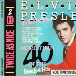 ELVIS PRESLEY It's Now Or Never - More Than 40 Of His Greatest Hits Фирменный CD 