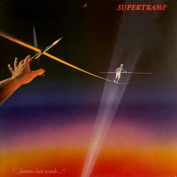 SUPERTRAMP FAMOUS LAST WORDS Виниловая пластинка 