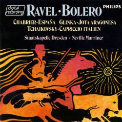 Ravel, Glinka, Tchaikovsky, Chabrier Bolero, Jota Aragonesa, Capriccio Italien, España Фирменный CD 