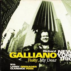 Richard Galliano New York Trio Ruby, My Dear Фирменный CD 