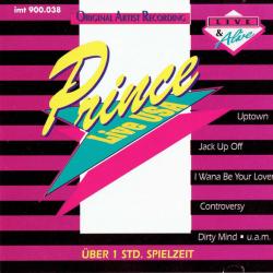 PRINCE Live USA Фирменный CD 