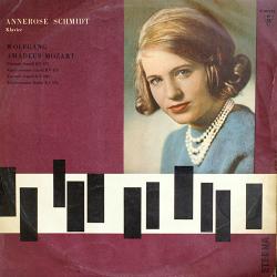 Annerose Schmidt, Mozart Fantasie C-moll KV 475 / Klaviersonate C-moll KV 457 / Fantasie C-moll KV 396 / Klaviersonate D-dur KV 576 Виниловая пластинка 