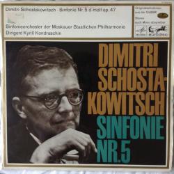 SCHOSTAKOWITSCH Sinfonie Nr. 5 D-moll, Op. 47 Виниловая пластинка 
