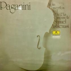 Paganini – Shmuel Ashkenasi Violin Concertos No.1 & No.2 "La Campanella" Виниловая пластинка 