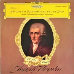 HAYDN Sinfonien 94 (Paukenschlag) Und 101 (Uhr) Виниловая пластинка 