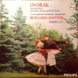 DVORAK Sinfonie Nr. 8 / Slawische Tänze Op. 46 Nr. 2-4-6 Виниловая пластинка 