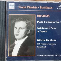 BRAHMS Piano Concerto No.1 Фирменный CD 