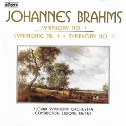 BRAHMS Symphonie No. 1 Фирменный CD 
