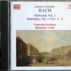 BACH Sinfonias Vol. 1 - Sinfonias, Op. 3, Nos. 1 - 6 Фирменный CD 