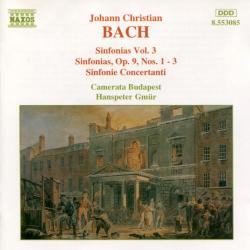 BACH Sinfonias Vol. 3 - Sinfonias, Op. 9, Nos. 1 - 3 / Sinfonie Concertanti Фирменный CD 