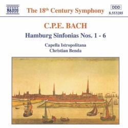 BACH Hamburg Sinfonias #1-6 Фирменный CD 