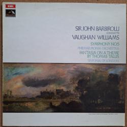 Vaughan Williams, Sir John Barbirolli Symphony No. 5 / Fantasia On A Theme By Thomas Tallis Виниловая пластинка 