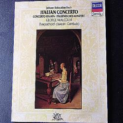 BACH Italian Concerto Виниловая пластинка 