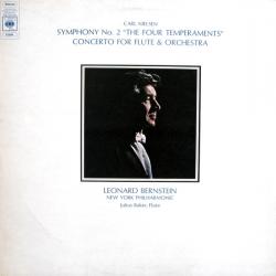 NIELSEN Symphony No.2 "The Four Temperaments" / Concerto For Flute And Orchestra Виниловая пластинка 