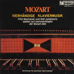 MOZART Vierhändige Klaviermusik Виниловая пластинка 