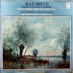 MAX BRUCH Concerto For Two Pianos & Orchestra Виниловая пластинка 