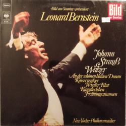 LEONARD BERNSTEIN Johann Strauss Walzer Виниловая пластинка 