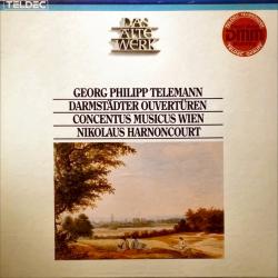 TELEMANN Darmstädter Ouvertüren LP-BOX 