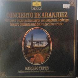 NARCISO YEPES Concierto de Aranjuez - Virtuose Gitarrenkonzerte Von Joaquin Rodrigo, Mauro Giuliani Und Salvador Bacarisse LP-BOX 
