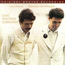 SANTANA  MAHAVISHNU MCLAUGHLIN LOVE DEVOTION SURRENDER Фирменный CD 