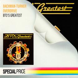 BACHMAN-TURNER OVERDRIVE BTO's Greatest Фирменный CD 